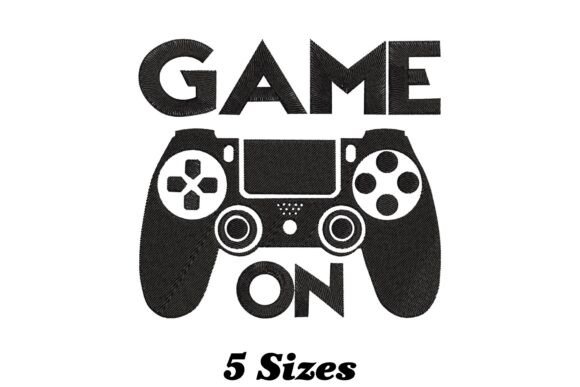 Game On: A Playful Embroidery Design for Personalized Gifts
