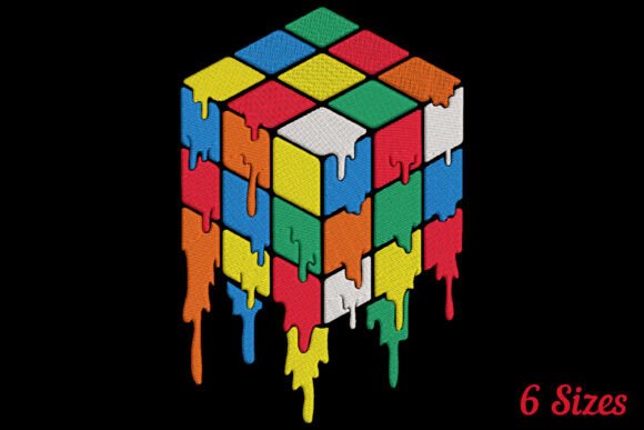 Rubik's Cube Game Embroidery Review